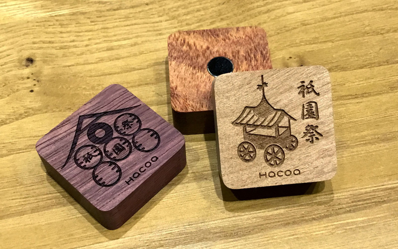 ラクエ四条烏丸店-祇園祭イラスト刻印