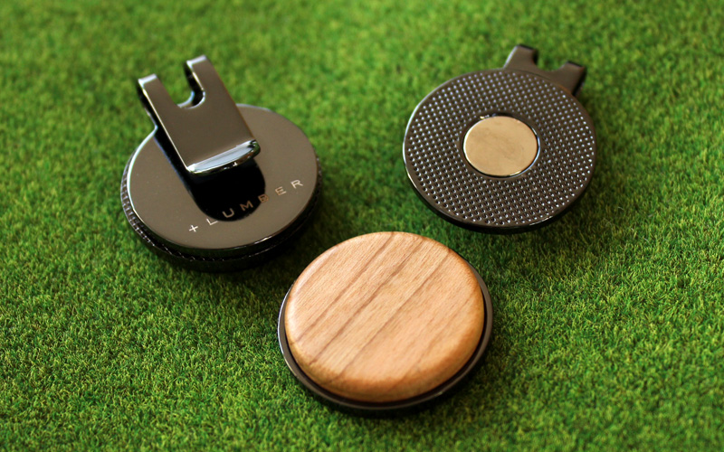 ゴルフが楽しくなる木製グリーンマーカー「Golf Marker」