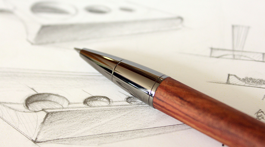 大人の鉛筆、高級木材の芯ホルダー「LEAD PENCIL 2mm」