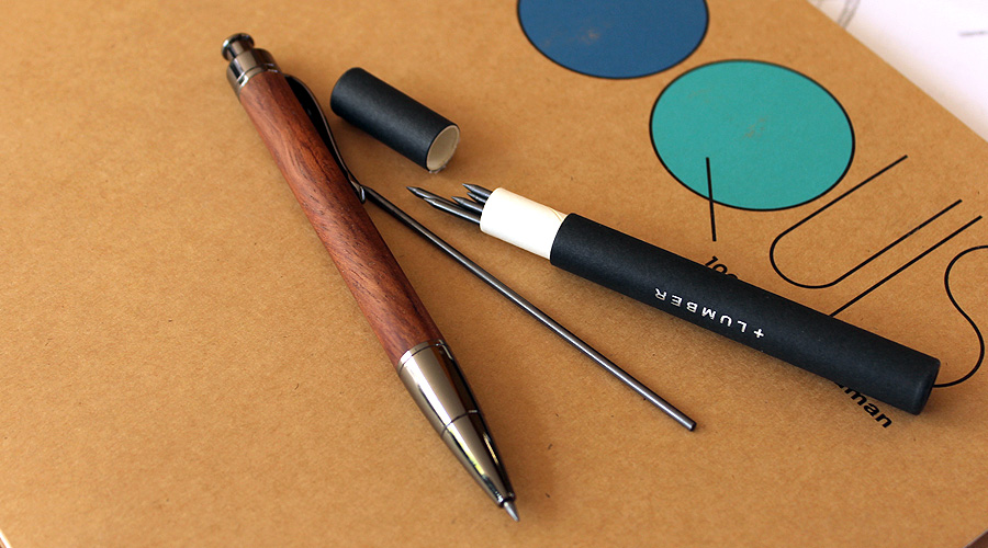 大人の鉛筆、高級木材の芯ホルダー「LEAD PENCIL 2mm」