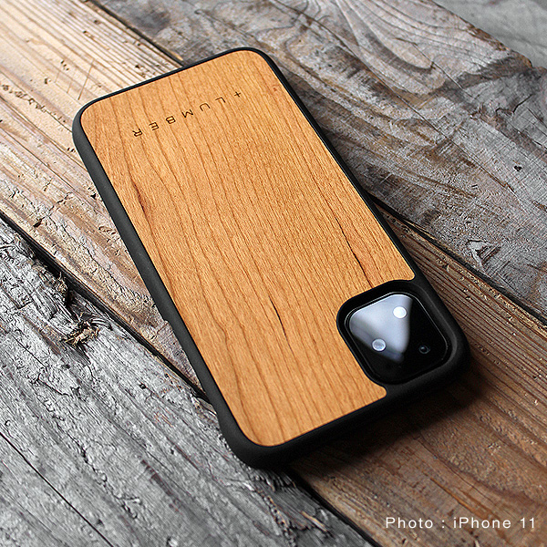 木製iPhone 11　チェリー