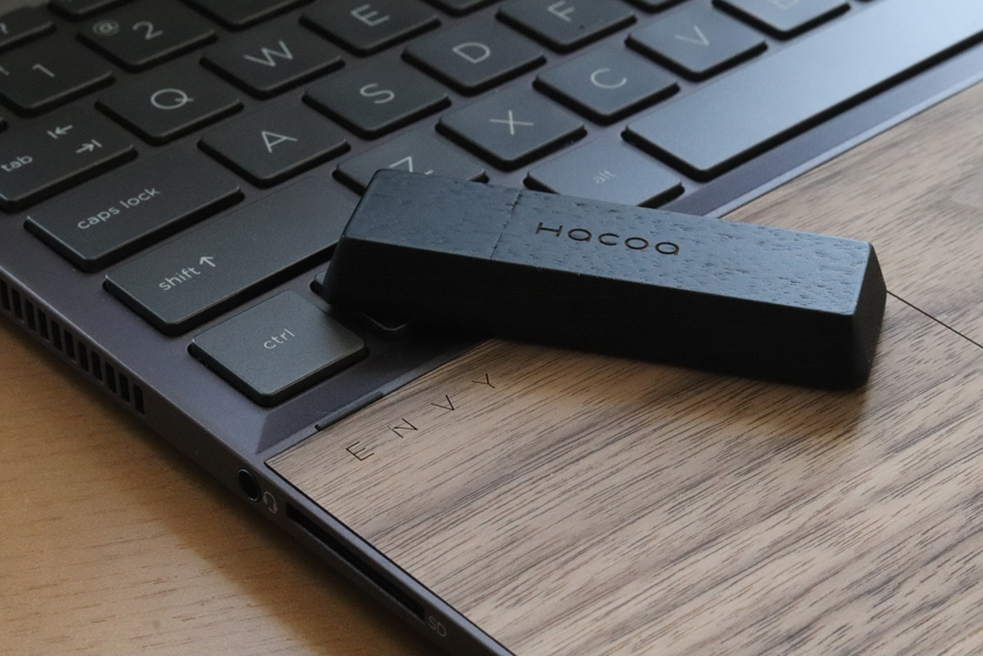 HP #ENVYx360 13 Wood Edition　木製USBメモリ