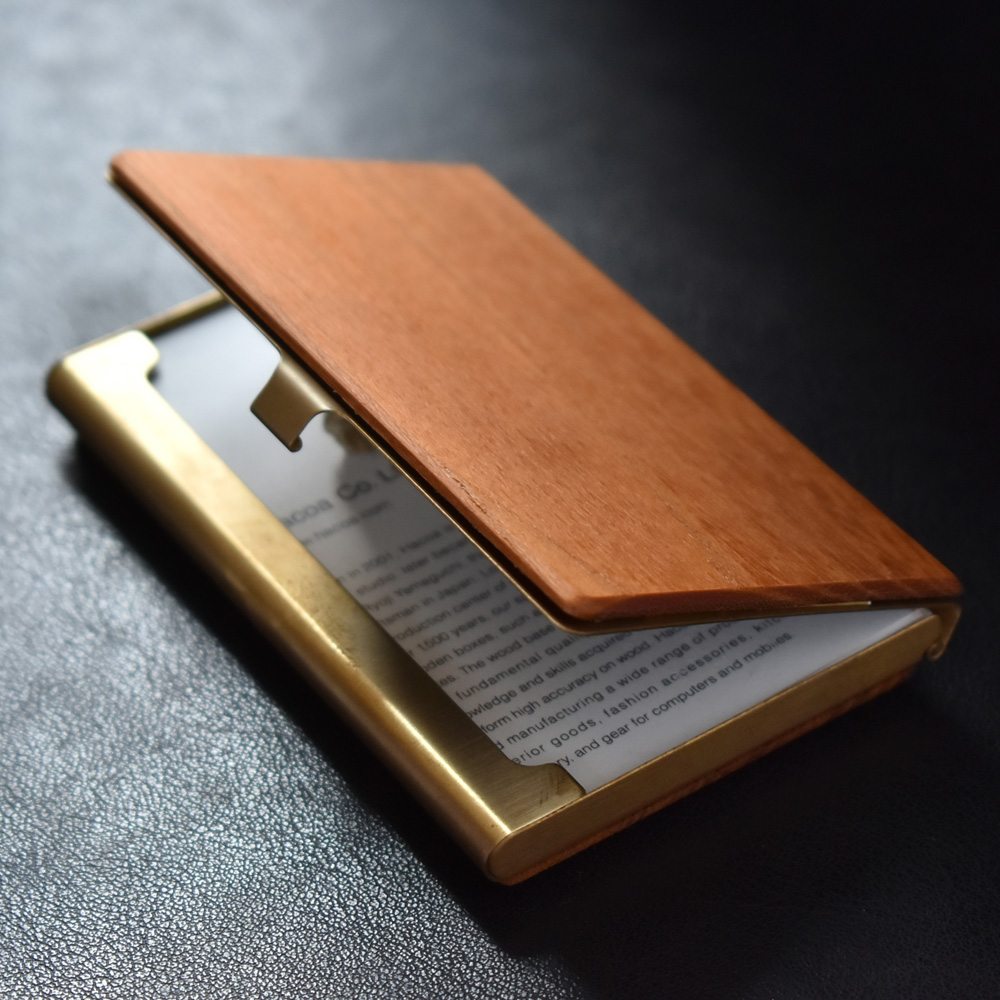 Brass Card Case / Brass Pen Case