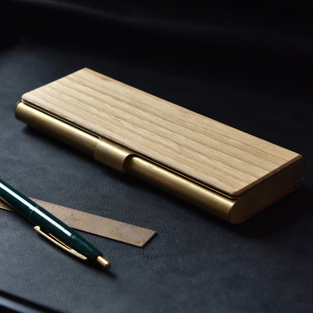 Brass Card Case / Brass Pen Case