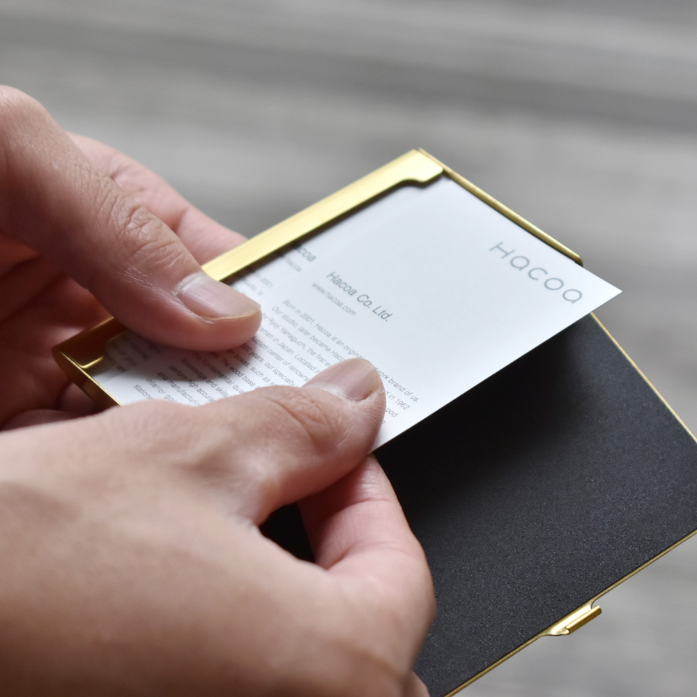 Brass Card Case / Brass Pen Case