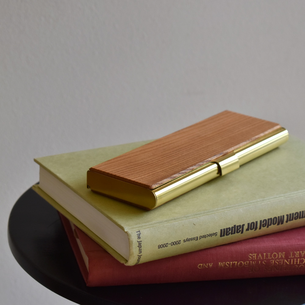 Brass Card Case / Brass Pen Case