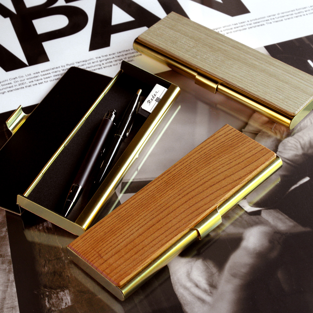 Brass Card Case / Brass Pen Case