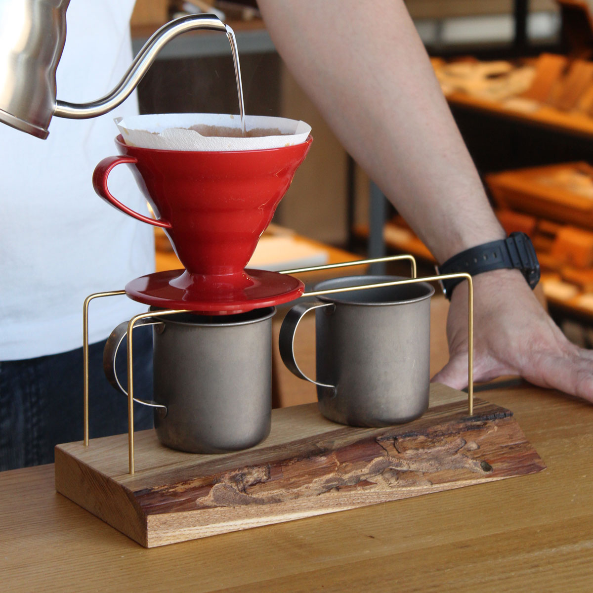 コーヒードリップスタンドづくりワークショップ