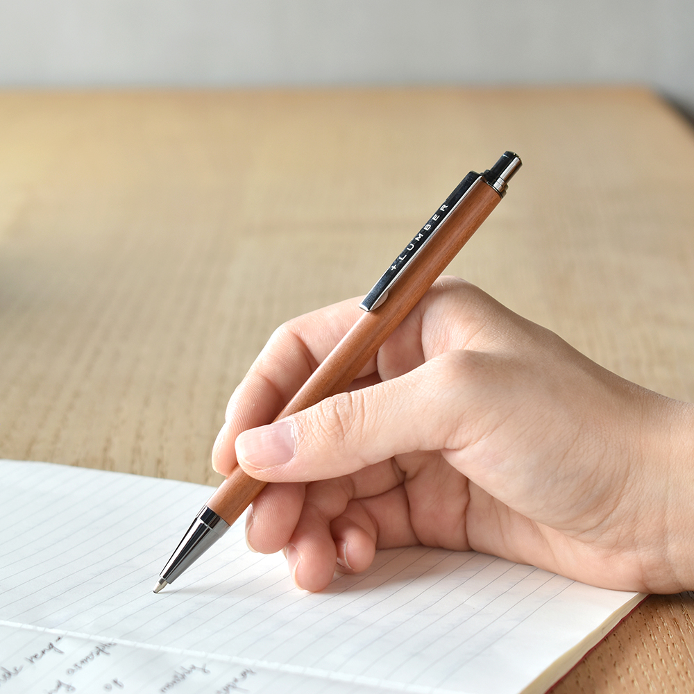 世界に一つだけの木製ボールペン「SLIM BALLPOINT PEN　KNOCK」