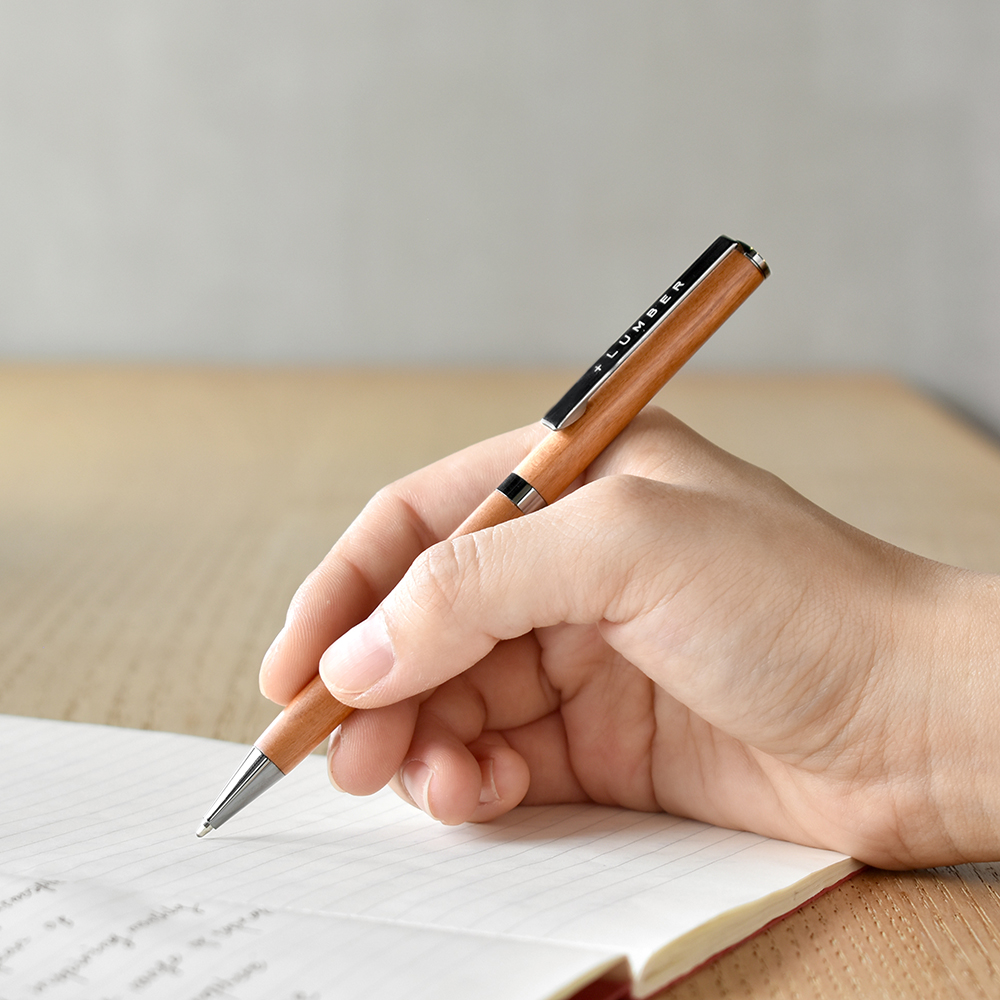 世界に一つだけの木製ボールペン「SLIM BALLPOINT PEN　TWIST」