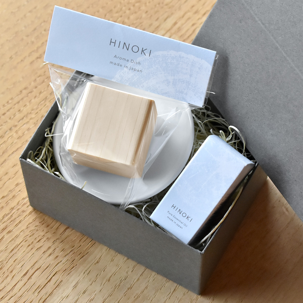 HINOKI ピュアエッセンシャルオイル / HINOKI アロマディッシュ