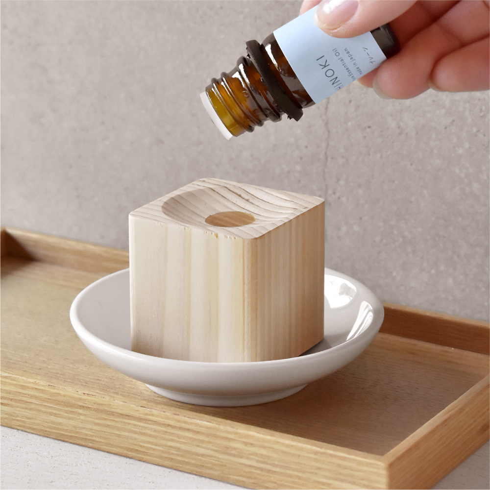 HINOKI ピュアエッセンシャルオイル / HINOKI アロマディッシュ