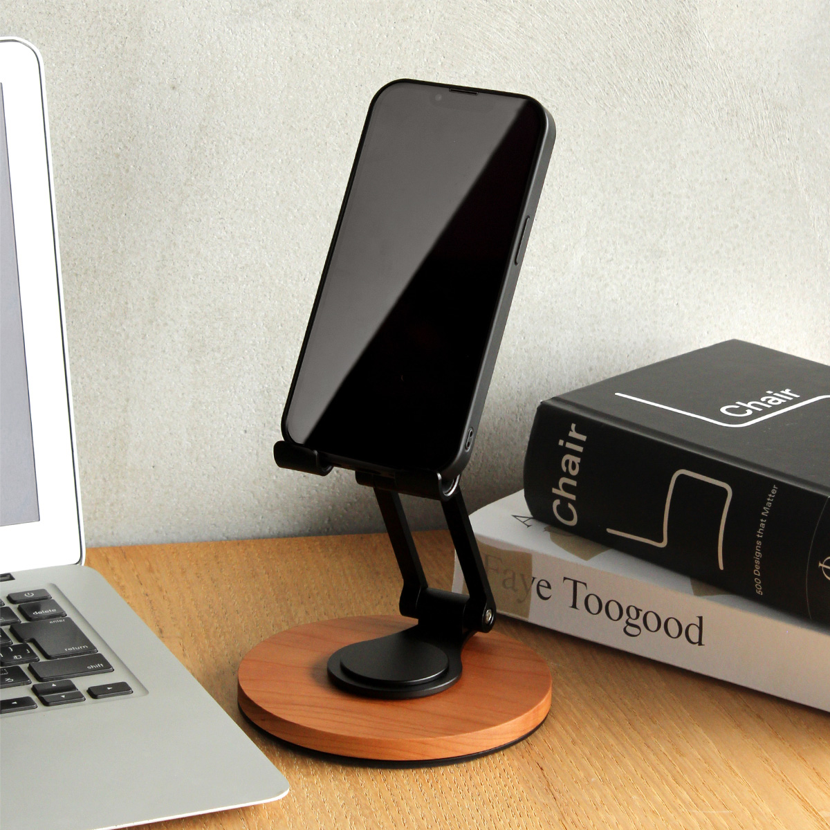 新樹種 Smartphone Stand Adjustableに「チェリー」が登場