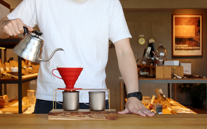 ワークショップ-コーヒードリップスタンド
